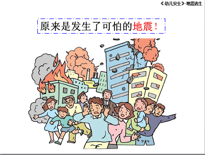 幼儿园地震逃生安全课程示例