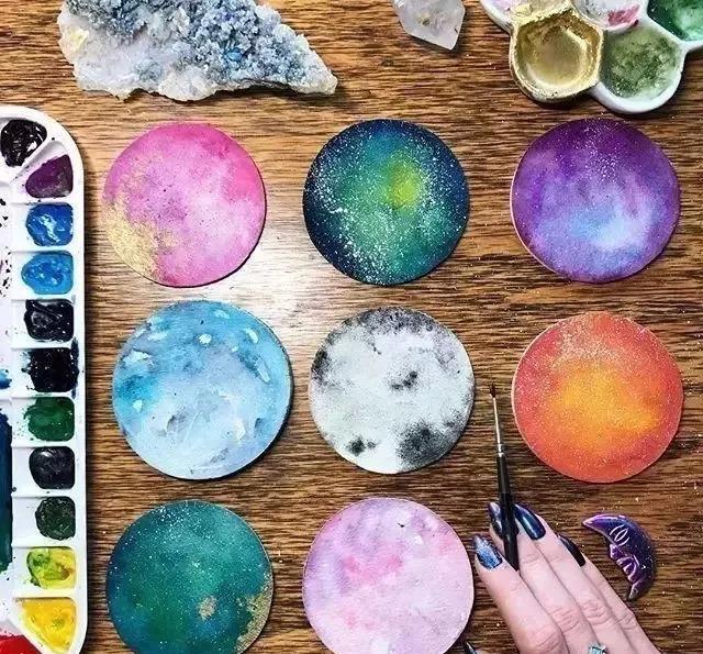 视频|一闪一闪亮晶晶,这些星空画简直比钻石还闪耀!