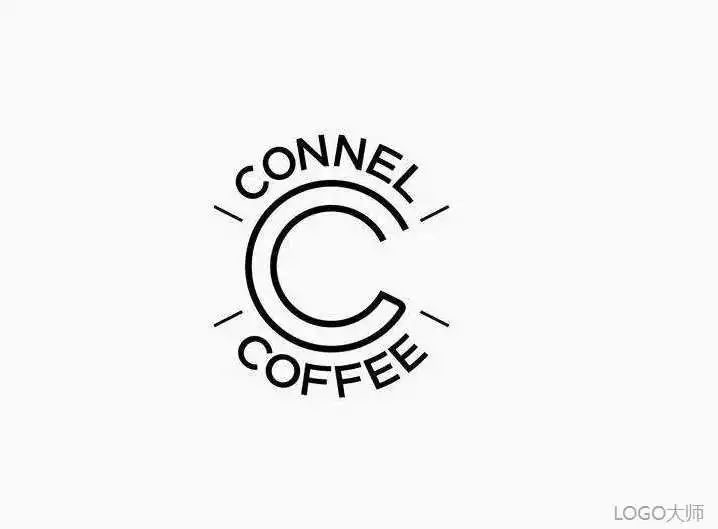 一组咖啡厅logo设计欣赏