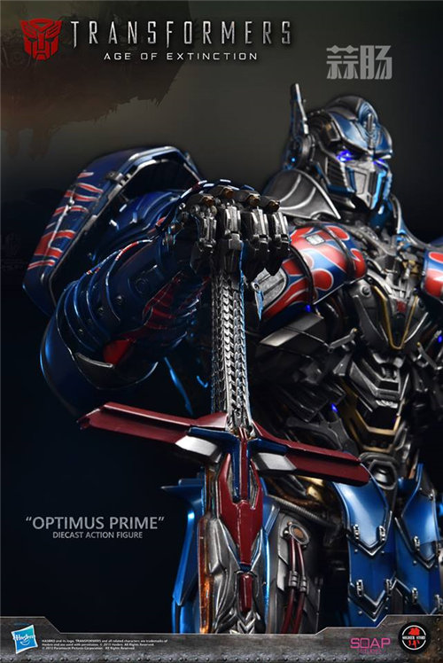 肥皂游 x soldierstory《变形金刚4》20寸可动擎天柱
