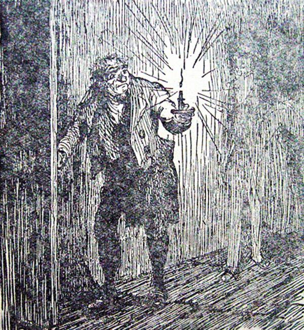 古典文学名著巴尔扎克小说中的经典插图