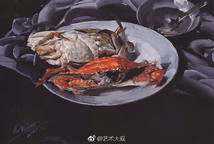 天津美院副院长郭振山静物水粉画专辑