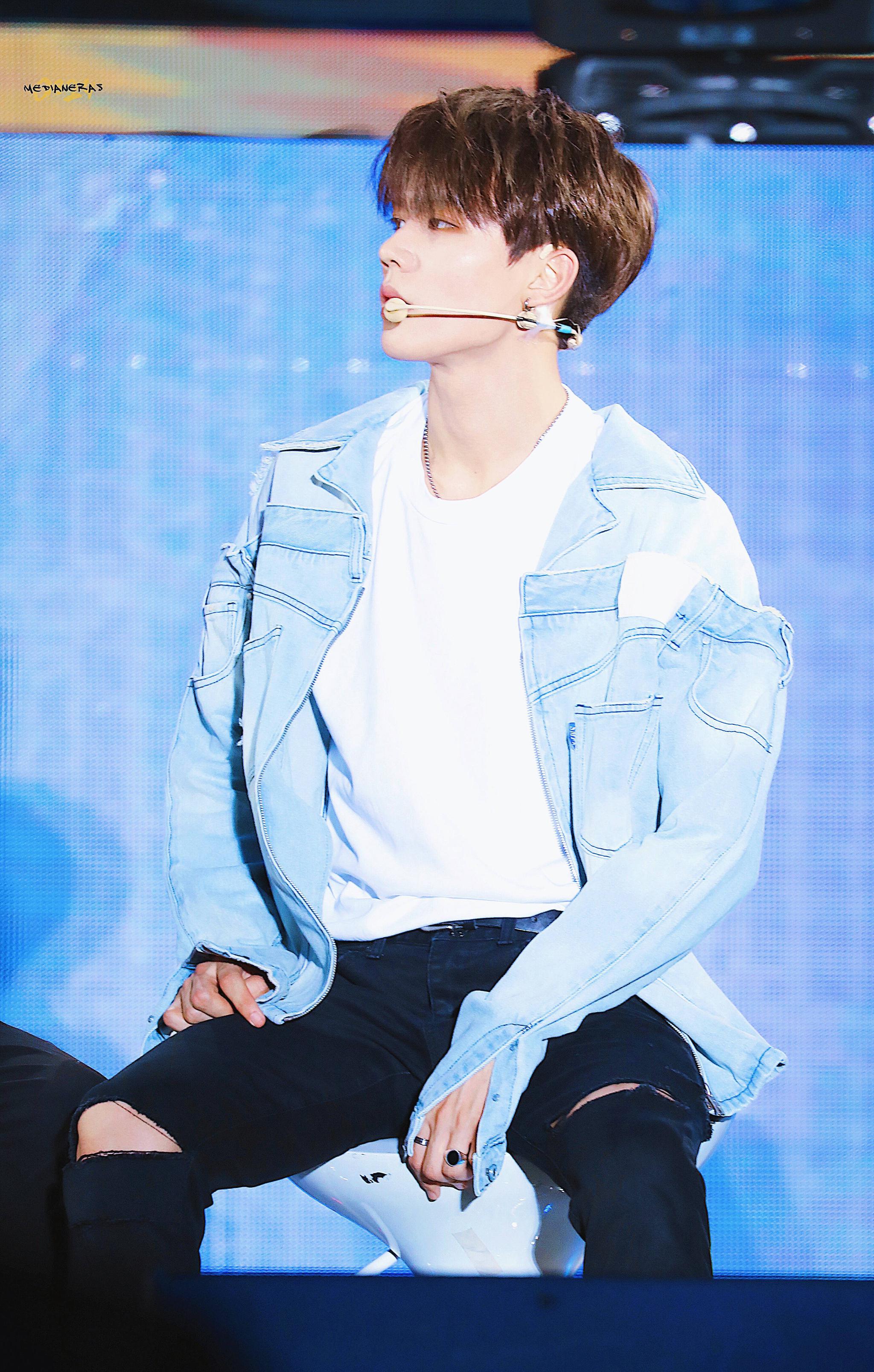 nine percent 长沙 林彦俊舞台饭拍～今日份的制霸依旧帅气十足