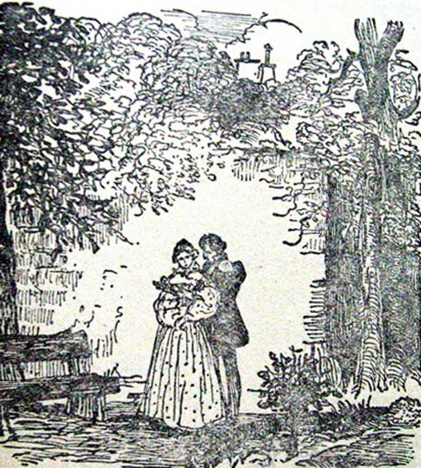 古典文学名著巴尔扎克小说中的经典插图