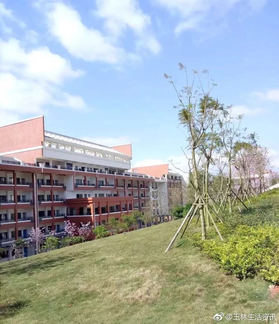 陆川中学新校区美如画