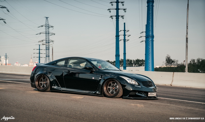 后驱自然吸气怪兽 英菲尼迪g37s改装