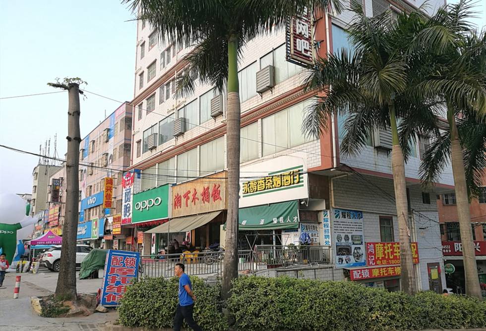 实拍,惠州大亚湾开发区内的城中村,这里很热闹,一点也不冷清