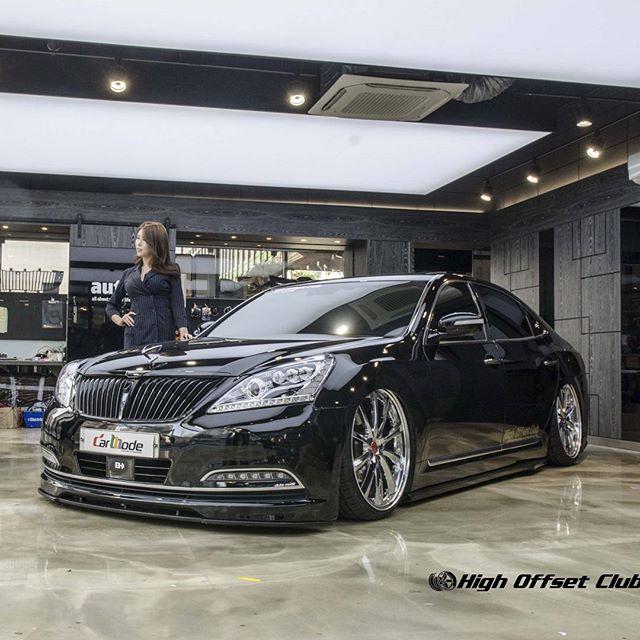 100万的韩系车很少人玩,这台雅科仕却将vip风格改得这么帅!