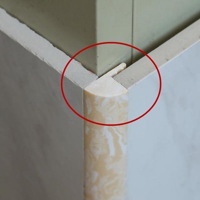 你还在用瓷砖阳角吗早不用45度角工艺了用这个更方便美观