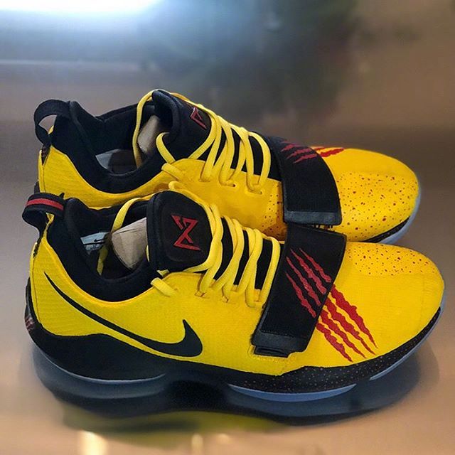 定制师客制的李小龙配色nike pg1 !