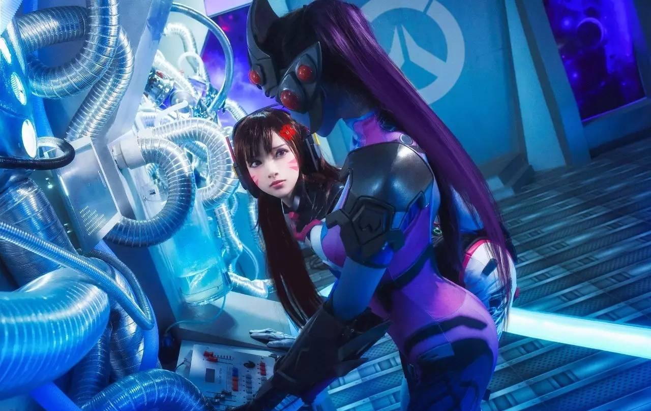 守望先锋cos美美哒dva小姐姐萌新依旧