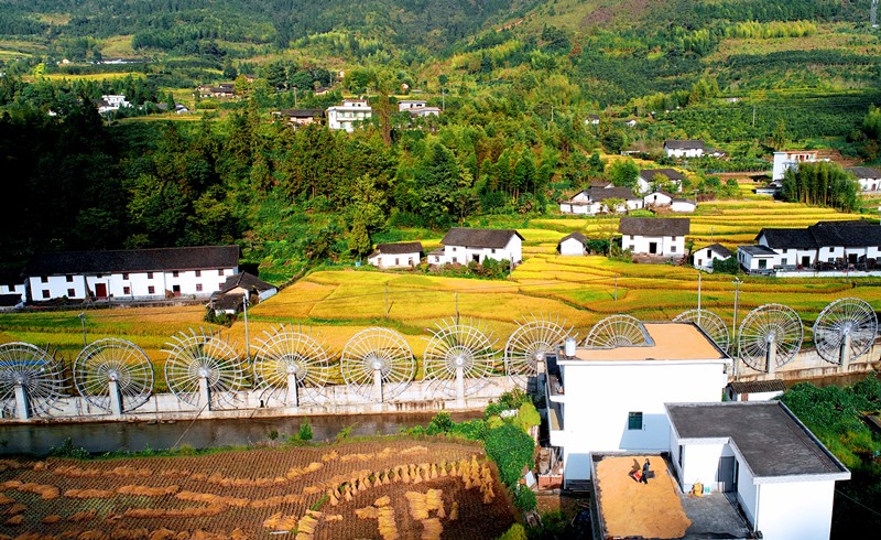 湖南省桂东县四都镇双溪村,现实版童话世界.