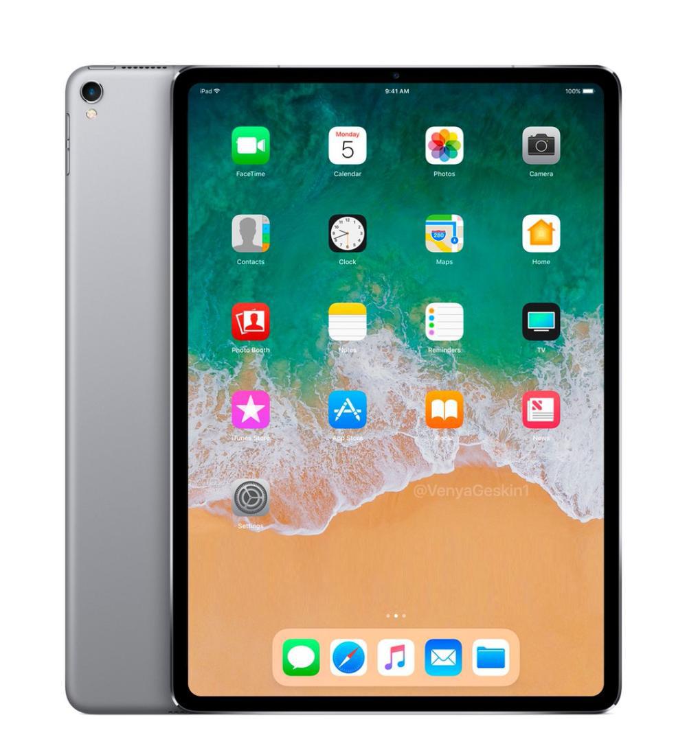 全新ipad渲染图曝光是否会采用全面屏成谜