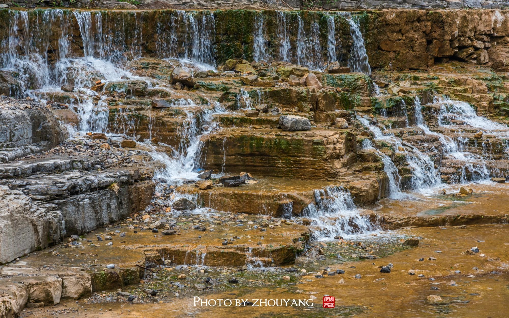云台天瀑,亚洲单级落差最大的瀑布,水流却少的可怜