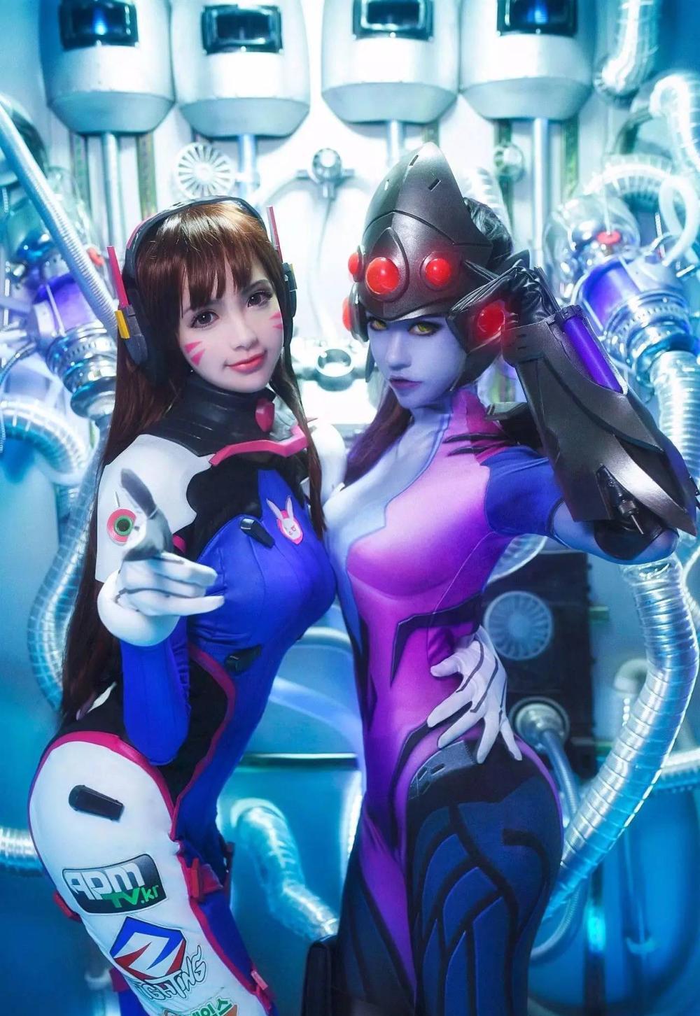 守望先锋cos美美哒dva小姐姐萌新依旧