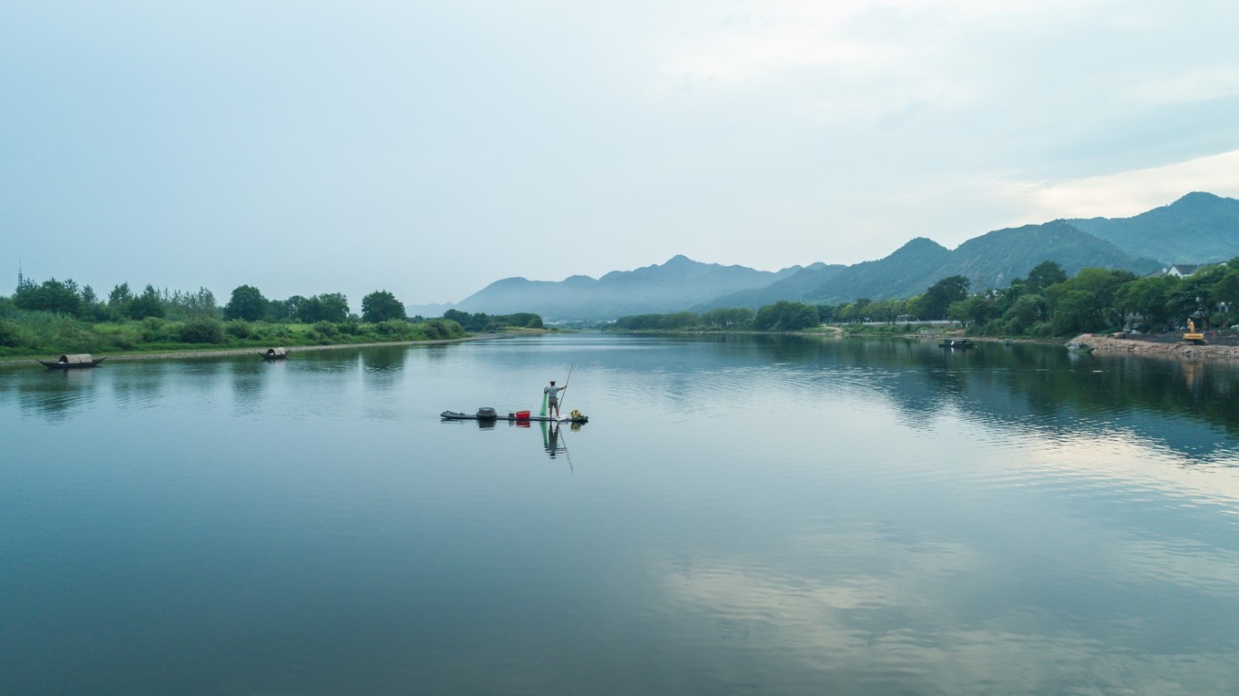 瓯江古埠传渔歌,丽水源头藏画乡