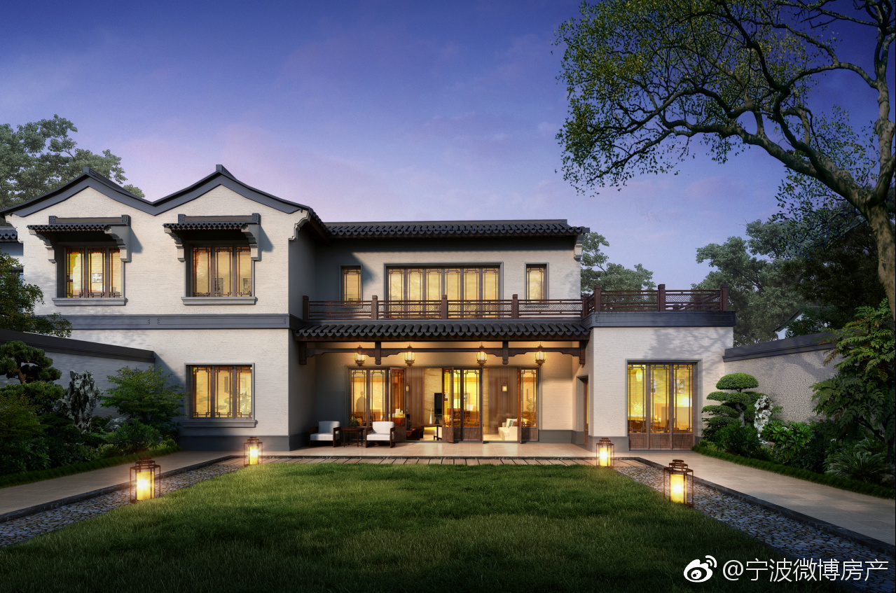 东钱湖一线临水集天地之精华集千年文明之大美以纯正传统中式