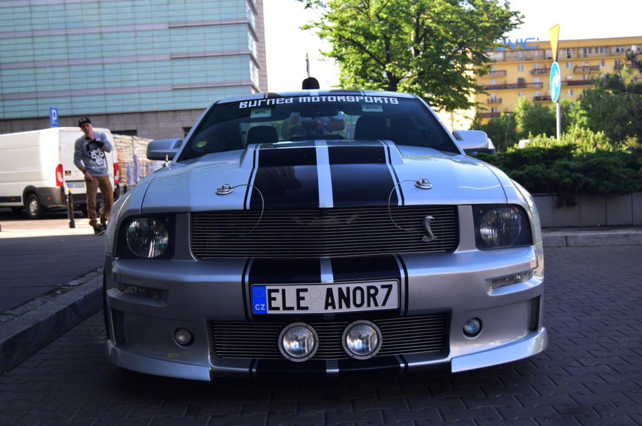 福特ford mustang shelby gt 500 supersnake,帅不帅?
