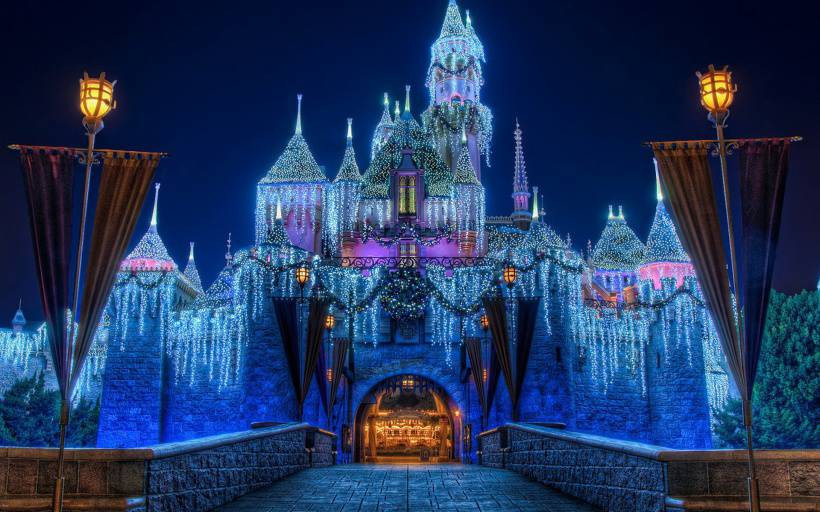 精选游乐园唯美夜景高清图片