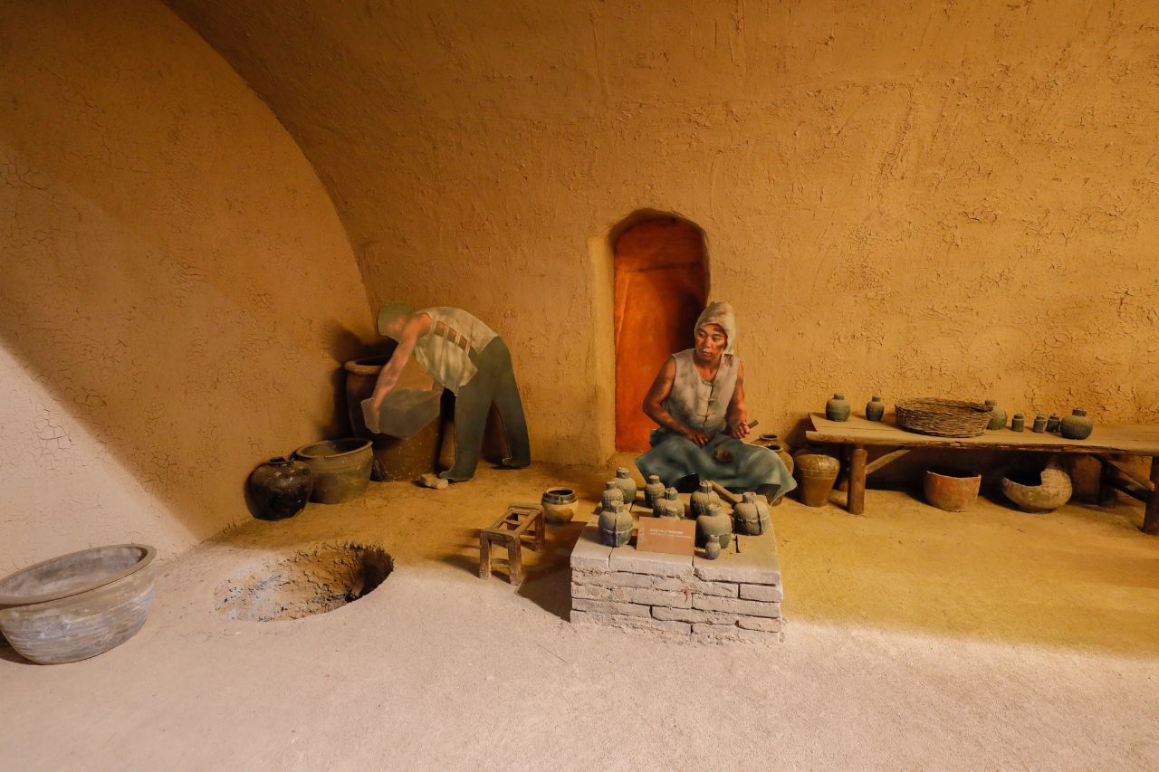 走进冉庄地道战纪念馆感知伟大的时代和先辈们