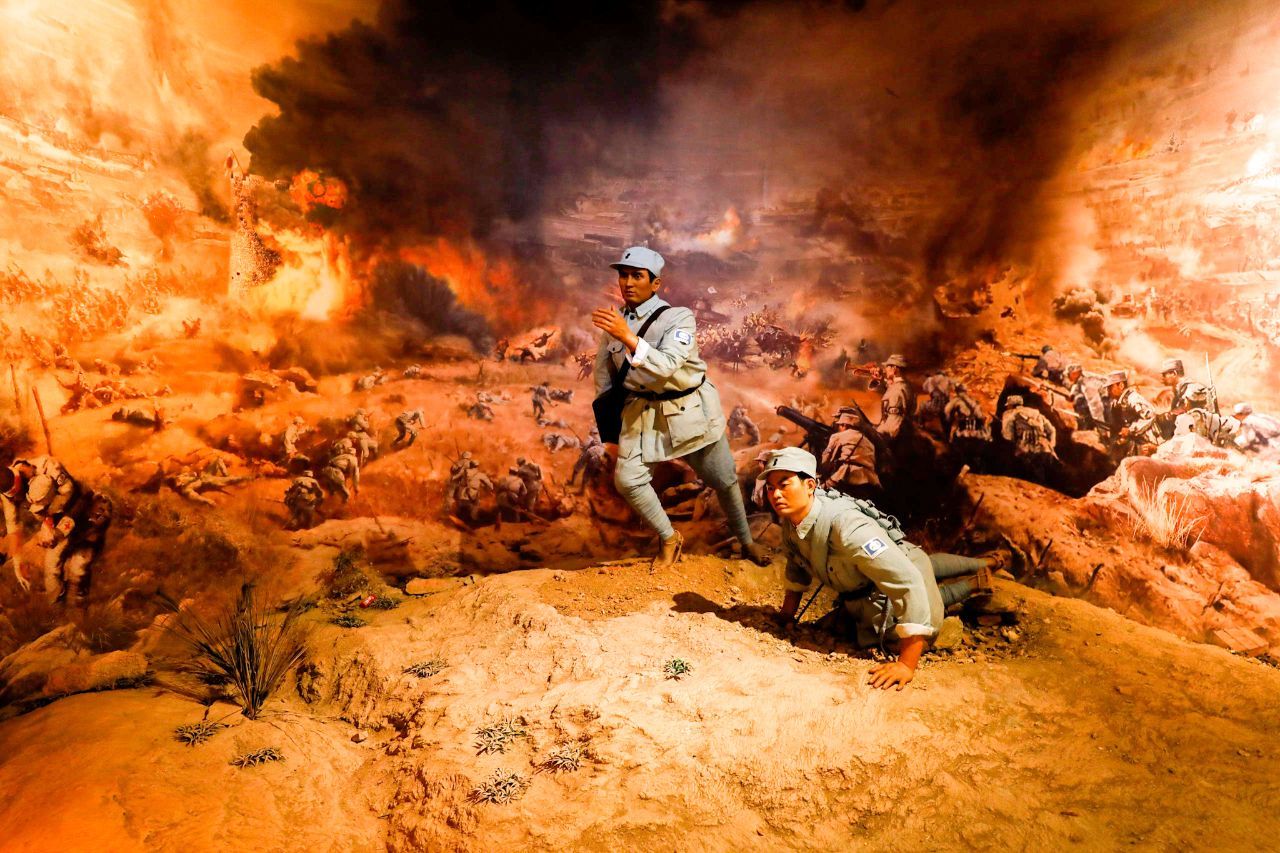 走进冉庄地道战纪念馆感知伟大的时代和先辈们