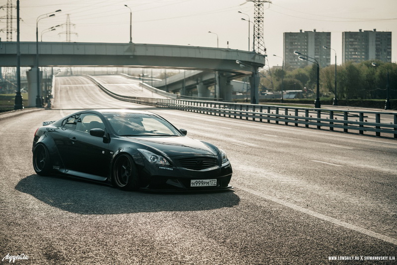 后驱自然吸气怪兽 英菲尼迪g37s改装