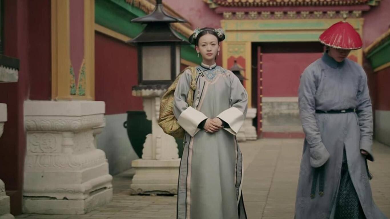 延禧攻略中最早领盒饭的秀女,其实也是隐藏的演技派