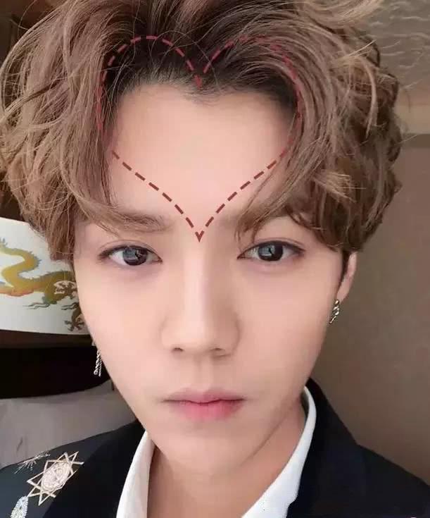 男星为啥都喜欢中分?原来是隔屏表白,最后一个不输鹿晗王俊凯