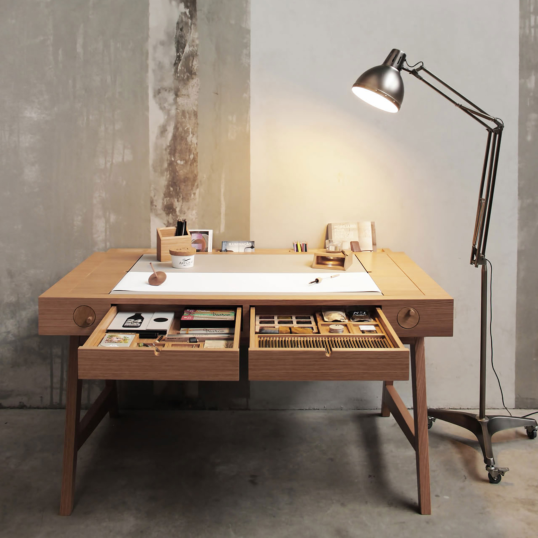 专门为设计师而设计的设计工作台