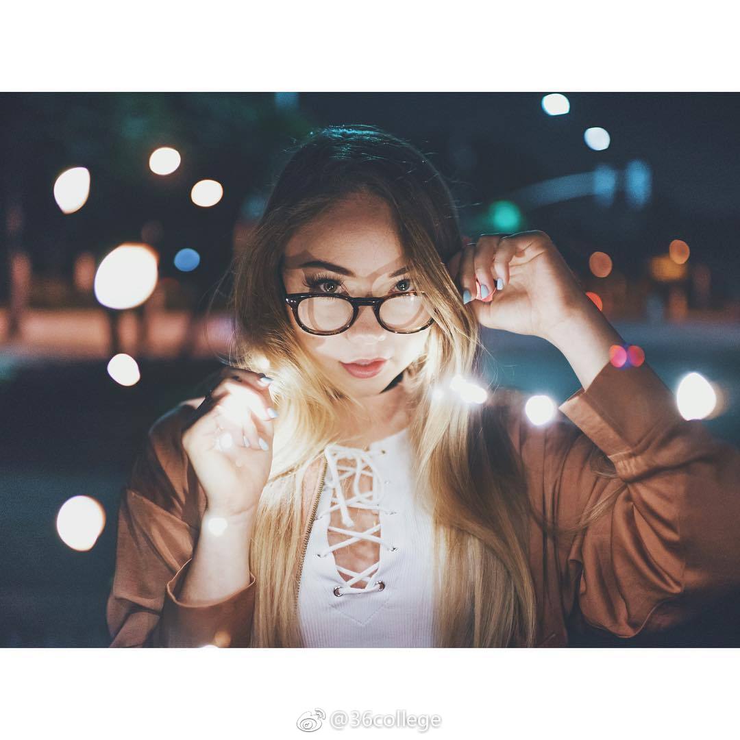 欧美小清新美丽的夜景人像 | brandon woelfel