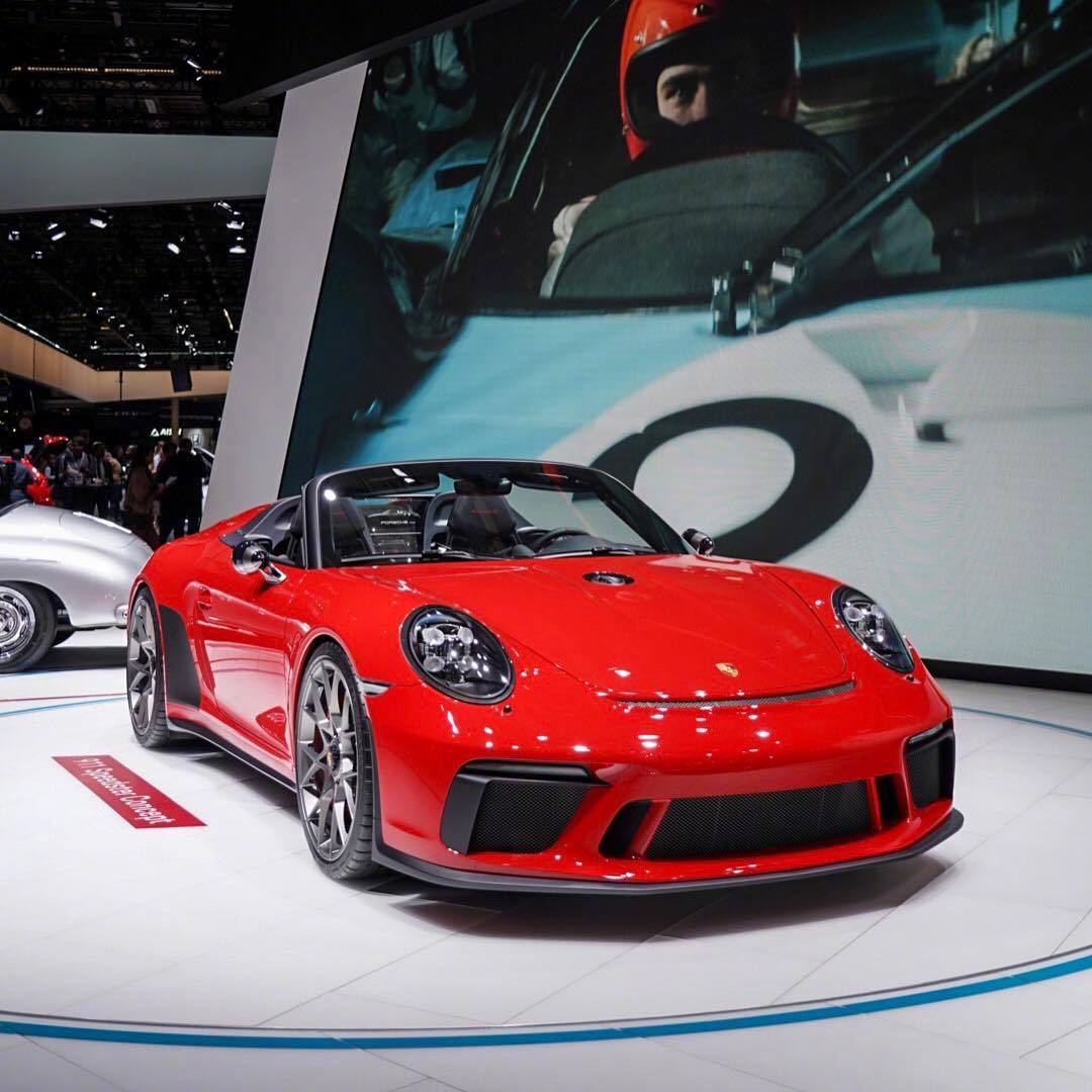 保时捷911 speedster ii概念车发布