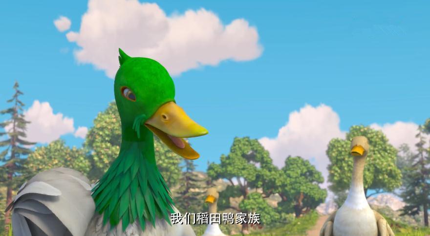 熊出没中会说话的配角动物稻田鸭比熊大说的还好