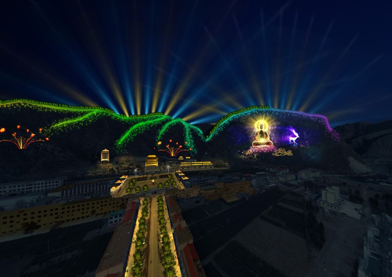 山体灯光秀该怎么做?