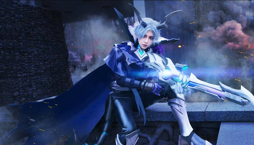 王者荣耀百里守约特工魅影cosplay胜利不属于我