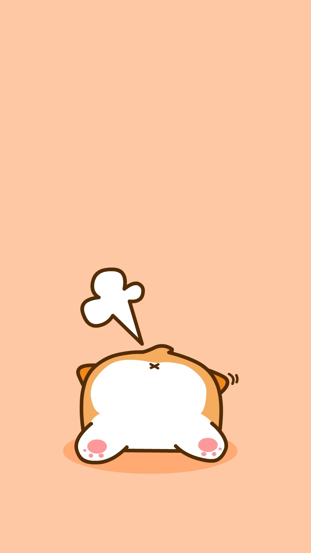 一组萌cry的柯基壁纸