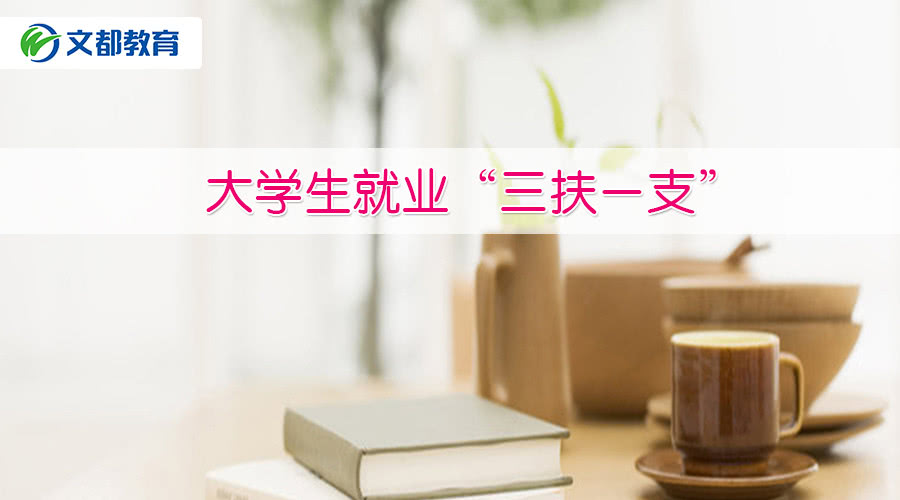 大学生毕业就业难?三扶一支了解一下!