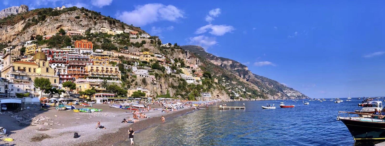 欧洲网红旅游地推荐彩色的海岸线意大利阿马尔菲