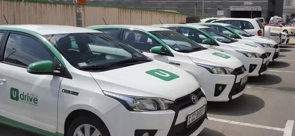 迪拜把租车出行玩出新花样儿