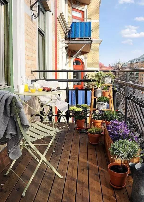 无与伦比的美丽超惊艳的小户型阳台装修设计