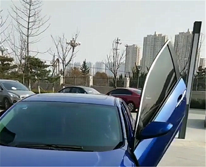 15万思域现烟台,车门是"剪刀门"!网友:8.7秒加速不行