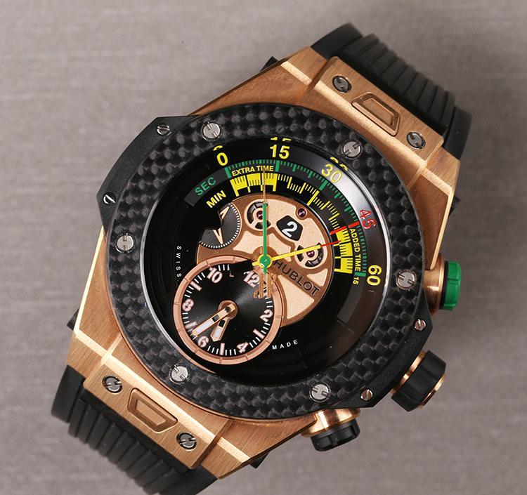 fifa巴西世界杯 宇舶hublot 412.oq.1128.rx 玫瑰金计时腕表