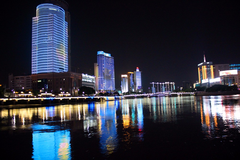 夜游三江,赏宁波美景,听甬城故事|解放桥|三江口|宁波_新浪新闻