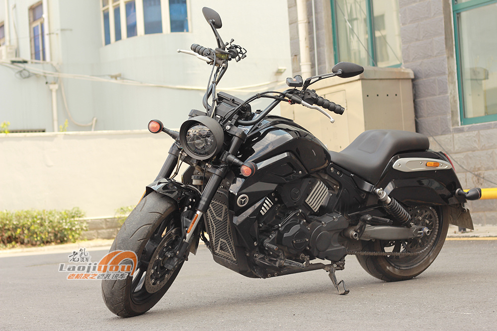 47800元,国产"哈雷"摩瑞mv800试驾初评,三轮挎子版亮相