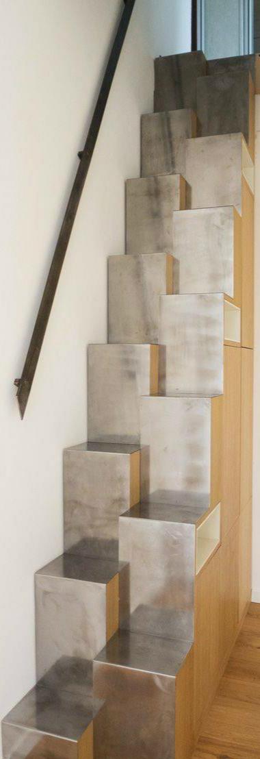 八种节省空间的楼梯,空间是节省了,但有几种类型怕小命会没了