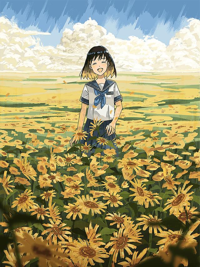 意境特别美的动漫插画图片