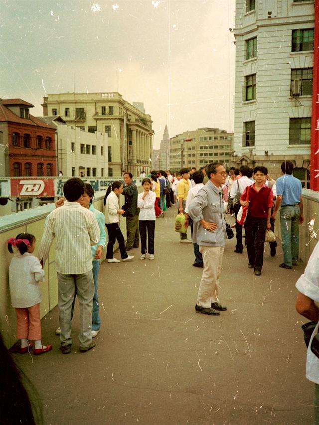 上海旧影1990年,第11届亚运会期间街拍|圣母大堂|亚运会|西餐厅_新浪
