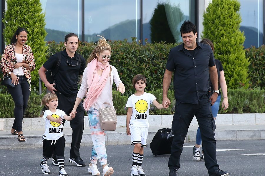 夏奇拉儿子萌萌哒.