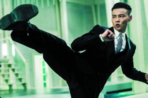 娱乐圈中动作戏最漂亮的五个功夫明星排名,张晋第五,甄子丹第二
