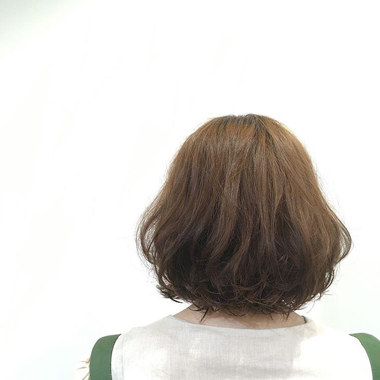 波波头长长了,这样烫最好看