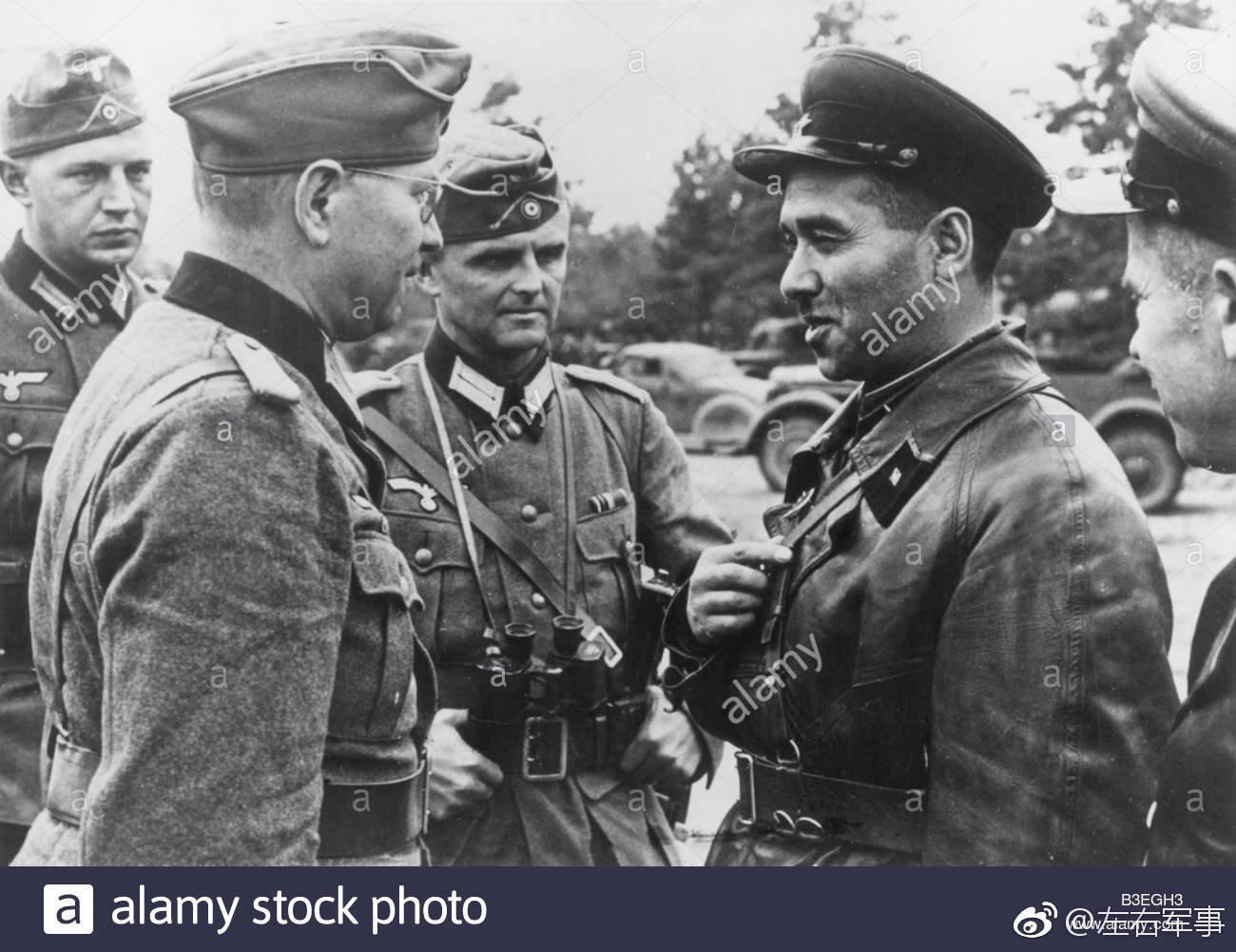 二战中第一次两国友好会师1939年9月苏德布列斯特会师